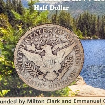 LOT 43: 1906 First Year Denver Mint Silver U.S. Coin Set - Barber Half Dollar, Quarter and Dime