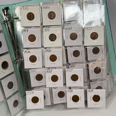 LOT 6: Big Collection of Lincoln Head Wheat Pennies