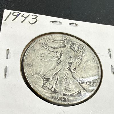 LOT 68: Collection of Walking Liberty Half Dollars - 90% Silver - Six U.S. Coins