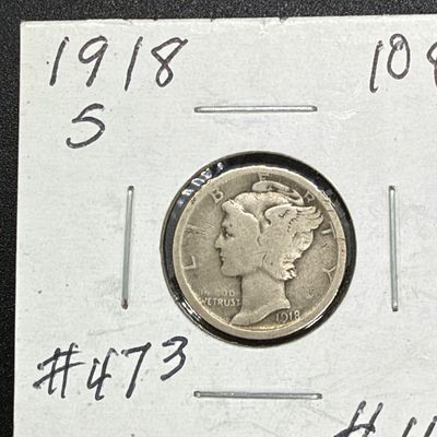 LOT 70: Collection of Barber Dimes - 90% Silver - 11 U.S. Coins