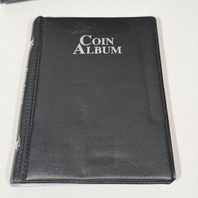 LOT 2: Coin Collectition Holding / Display Supplies - Slab Box, Binders, Books