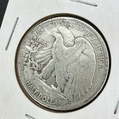 LOT62: Collection of Walking Liberty Half Dollars - 90% Silver - Six U.S. Coins