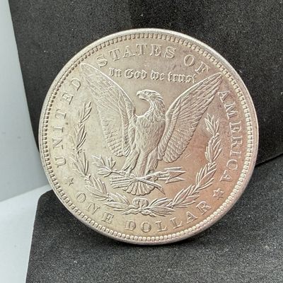 LOT 113: 1889 Morgan Silver Dollar Coin