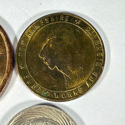 LOT 45: Collection of Commemorative Coins and Currency - Silver Bullion, Gold Plated Silver Certificate Replica and More