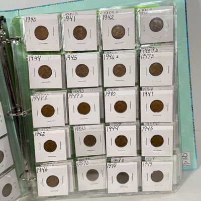 LOT 6: Big Collection of Lincoln Head Wheat Pennies