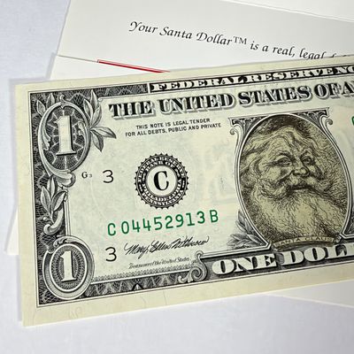 LOT 46: Art Overlaid US Bills - $1 and $2 Notes