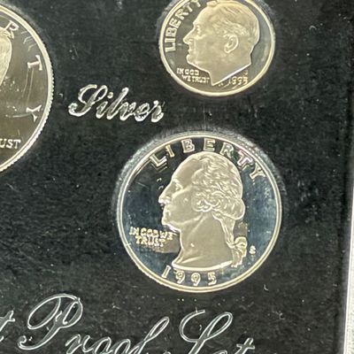 LOT 44: United States Mint Silver Proof Set 1995