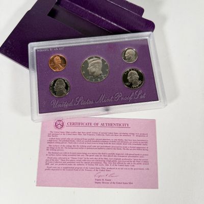 LOT 55: United States Mint Proof Sets - 1990s
