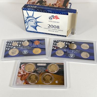 LOT 50: United States Mint Proof Sets - 2005-2009