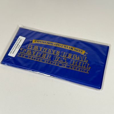 LOT 41: Hybrid $2 Bill w. Commemorative Art Overlays in Cases w/ Certificates from Merrick Mint (4)