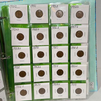 LOT 6: Big Collection of Lincoln Head Wheat Pennies