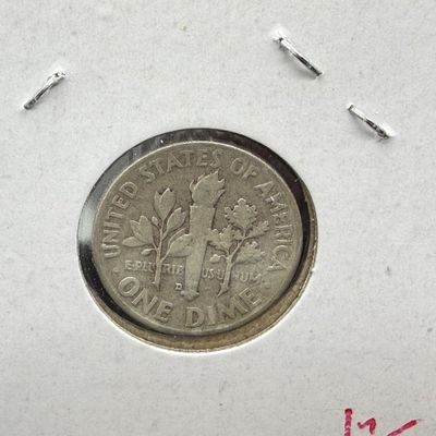 LOT 80: Collection of 90% Silver US Roosevelt Dimes - 7 Coins