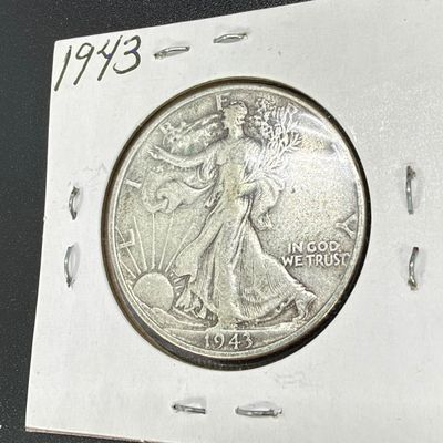 LOT62: Collection of Walking Liberty Half Dollars - 90% Silver - Six U.S. Coins