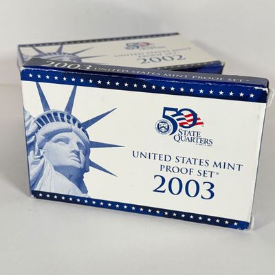 LOT 49: United States Mint Proof Sets - 1999-2004