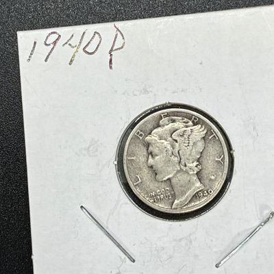 LOT 70: Collection of Barber Dimes - 90% Silver - 11 U.S. Coins