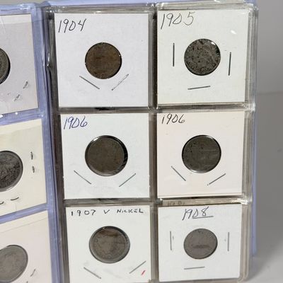 LOT 37: Collection of Nickels - Liberty, Buffalo, Jefferson - in Collector Booklet