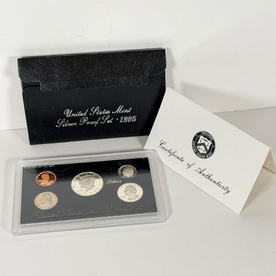 LOT 44: United States Mint Silver Proof Set 1995
