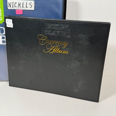 LOT 2: Coin Collectition Holding / Display Supplies - Slab Box, Binders, Books