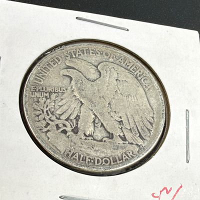 LOT 68: Collection of Walking Liberty Half Dollars - 90% Silver - Six U.S. Coins