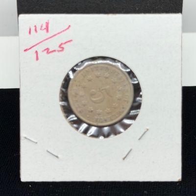 LOT 73: Collection of Antique US Shield Nickels - 1800s