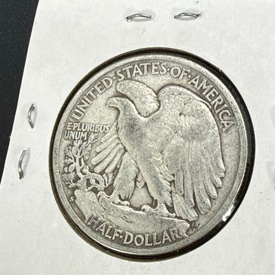 LOT 64: Collection of Walking Liberty Half Dollars - 90% Silver - Six U.S. Coins