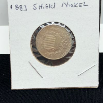 LOT 73: Collection of Antique US Shield Nickels - 1800s