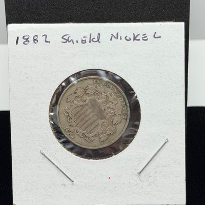 LOT 73: Collection of Antique US Shield Nickels - 1800s