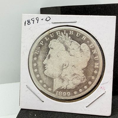 LOT 106: 1899-O Morgan Silver Dollar Coin