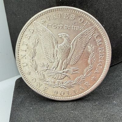 LOT 113: 1889 Morgan Silver Dollar Coin