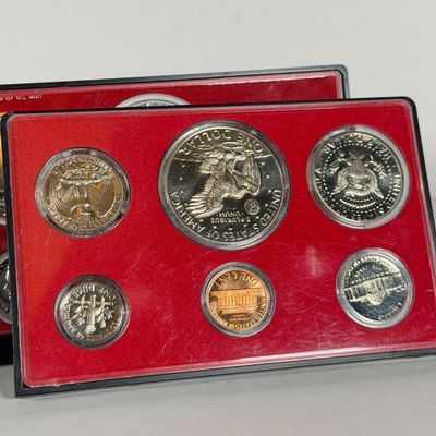 LOT 57: Various United States Mint Proof Coins - 1970s / 80s