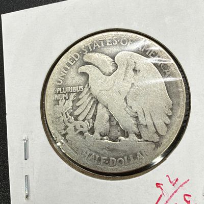 LOT 60: Collection of Walking Liberty Half Dollars - 90% Silver - Six U.S. Coins