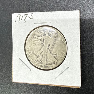 LOT 59: Collection of Walking Liberty Half Dollars - 90% Silver - Six U.S. Coins