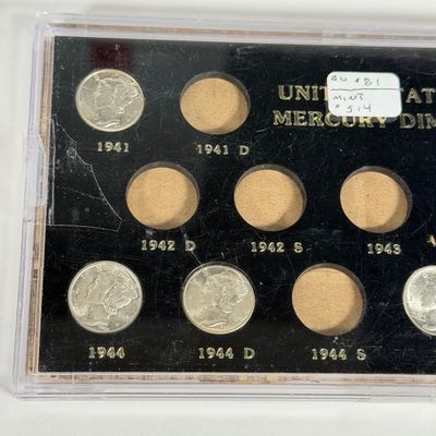 LOT 58: Mixed Lot of Vintage / Antique U.S. Coins - Mostly Silver