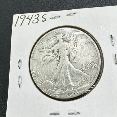 LOT62: Collection of Walking Liberty Half Dollars - 90% Silver - Six U.S. Coins