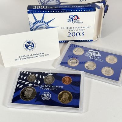 LOT 49: United States Mint Proof Sets - 1999-2004