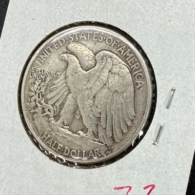 LOT 66: Collection of Walking Liberty Half Dollars - 90% Silver - Six U.S. Coins
