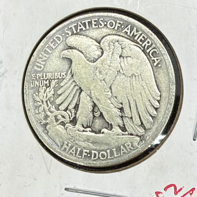 LOT 65: Collection of Walking Liberty Half Dollars - 90% Silver - Six U.S. Coins