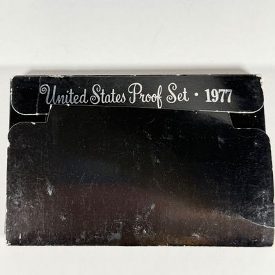 LOT 56: United States Mint Proof Sets - 1970s - Cases in Varrying Condition