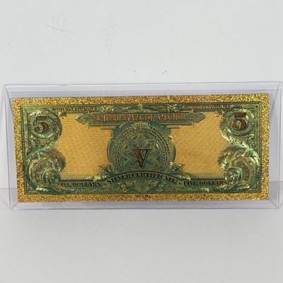 LOT 45: Collection of Commemorative Coins and Currency - Silver Bullion, Gold Plated Silver Certificate Replica and More