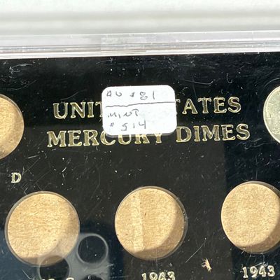 LOT 58: Mixed Lot of Vintage / Antique U.S. Coins - Mostly Silver