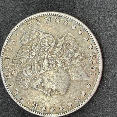 LOT 112: 1878 Morgan Silver Dollar Coin