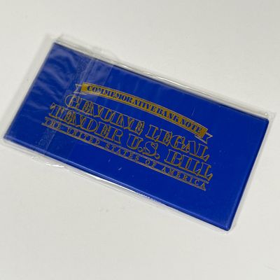 LOT 41: Hybrid $2 Bill w. Commemorative Art Overlays in Cases w/ Certificates from Merrick Mint (4)