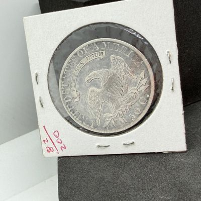 LOT 99: 1824 Capped Bust Silver Dollar US Coin - 90% silver