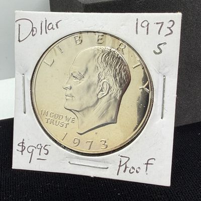 LOT 76: Collection of Eisenhower Dollar Coins