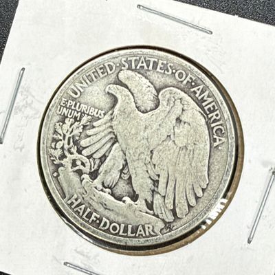 LOT 65: Collection of Walking Liberty Half Dollars - 90% Silver - Six U.S. Coins