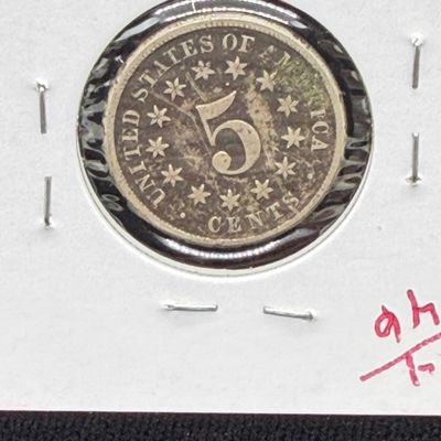 LOT 74: Collection of Antique US Shield Nickels - 1800s
