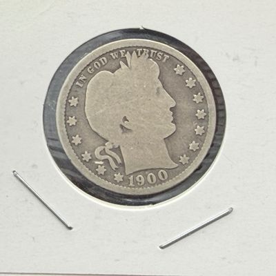 LOT 78: Collection of 90% Silver US Barber Dimes - 9 Coins