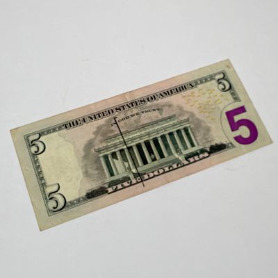 LOT 17: Collection of Vintage $5 Bills