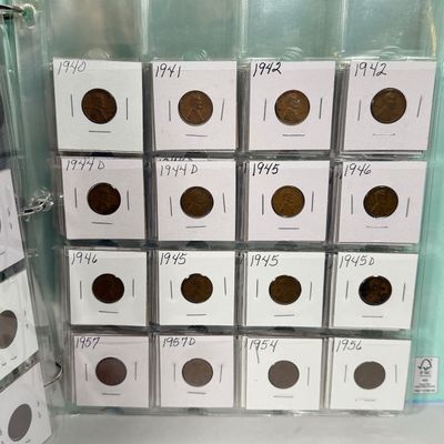 LOT 6: Big Collection of Lincoln Head Wheat Pennies