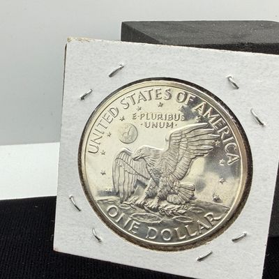 LOT 76: Collection of Eisenhower Dollar Coins